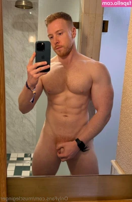 muscleginger - Tip $50 if you want some pussy pics in your DMs tonight 💜