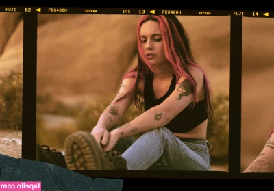  [ bea-miller ] - Loved making this scene with my gorgeous friend   sweet heart 