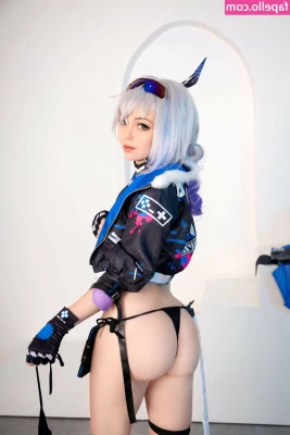 Caticorncosplay - What would you choose for me this evening? blue lingerie