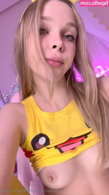littlekitty69_paid [ littlekitty69-paid ] - Guess what I got up to in the hot tub… 😈