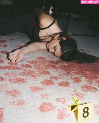  [ violett-beane-1 ] - Come and get a taste surprise if you spoil me for thirsty Thursday👅