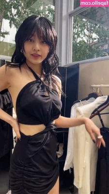 Jihyo - I promised her a pillow fight if she got one good picture of me  Win