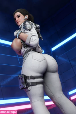 The First Descendant [ the-first-descendant ] - Messy buns   bubble covered boobies