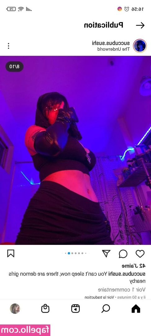 Succubus.sushi [ succubus-sushi ] - Trying to look super hot in this shirt  I ve been working a hella lot
