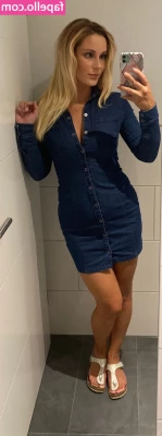 Lilly-loves-you - Matching thong under this short dress today