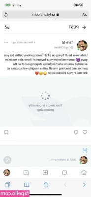 tarafree - Like I promised lovely s the uncensored version   You did such a good