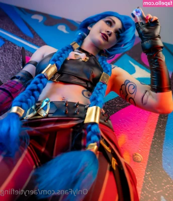 Jinx Cosplay Arcane [ jinx-cosplay-arcane ] - Some odds n ends from previous twitter posts   Might as well preserve