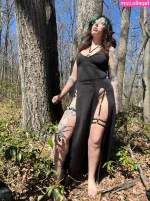 thegothelf - Cum keep me company  This pussy is wet and horny as fuck