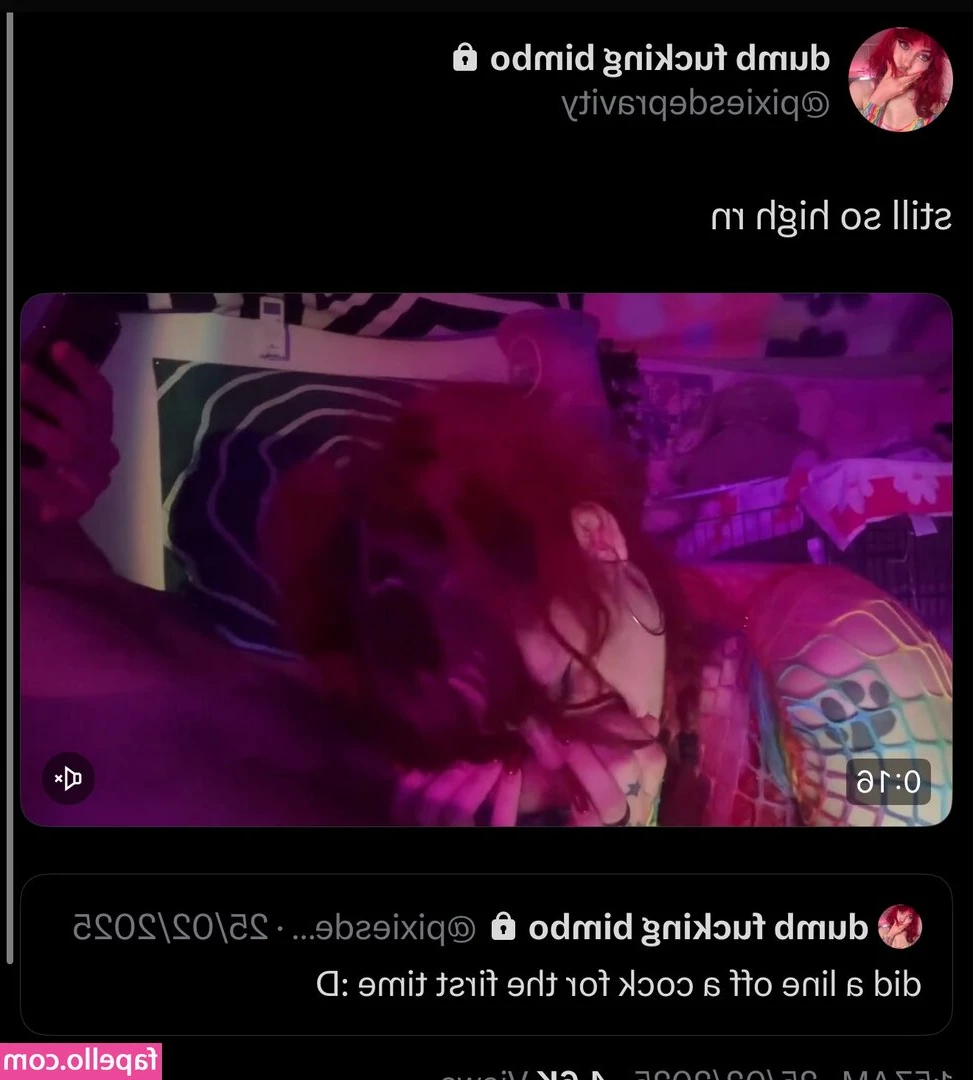 schizobimb0 - Vamos de video? Bom domingo! Ah, mandei uma mensagem pra vocês…