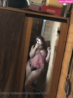 strawberrydots - I love this new shirt so DUHHH I had to stroke my dick until it got