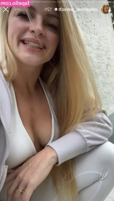 Josephine Welsch [ josephine-welsch ] - Finished my night off with a bang   God I love this feeling