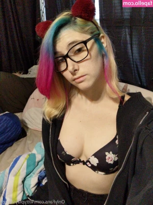 kittyplaysrough - watch out they are coming out   too late