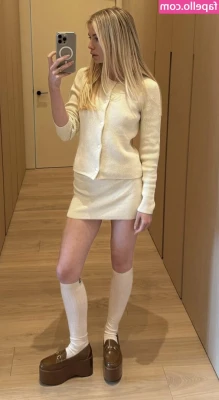 Georgia Toffolo [ georgia-toffolo ] - If she passes the test, I may introduce her to some friends of mine