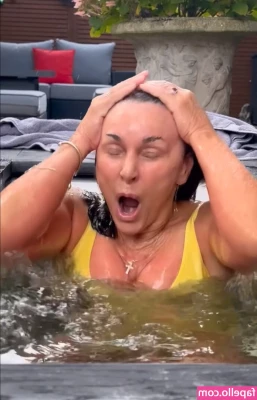 Shirley Ballas [ shirley-ballas ] - Oiled up titty play