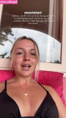 Joana Link [ joana-link ] - I was so horny in my room in Houston, I’m happy I packed toys 😅