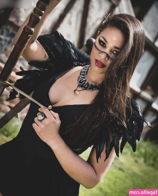 Melissa Bonny [ melissa-bonny ] - My cock keeps poking through the hole in my fishnets! I wish there