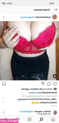 Julia Missi [ julia-missi ] - Show you my new photos and a part of a video🖤😈 To see full,