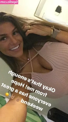 Dominique D'Angelo [ dominique-d-angelo ] - Boobs this big can do damage  Crushing can with my all natural 34