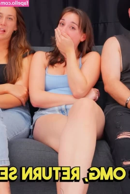 Abby Boom [ abby-boom ] - New stunning video  Masturbation 8 minutes  White nail Gold sandals 