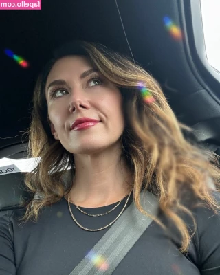 Jewel Staite [ jewel-staite ] - This weather is too nice for a bra