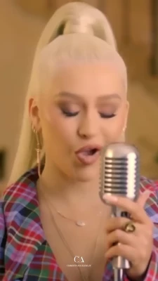 Christina Aguilera [ christina-aguilera ] - You belong beneath Goddess  titties part 1