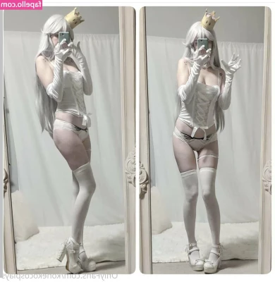 konekocosplays - washing dishes but with a twist