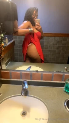 yagurlbubblez - It s Christmas  I m wrapped in garland for you open me up  I m Wet
