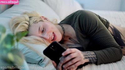 thecamdamage - I always make guys suck my stiff lady cock before they fuck me but
