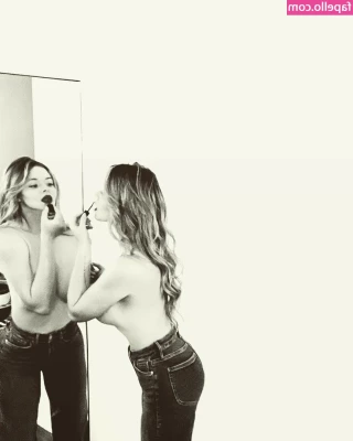 Sasha Pieterse [ sasha-pieterse ] - a bit of towel fun, you can almost hear the spring as it catches and