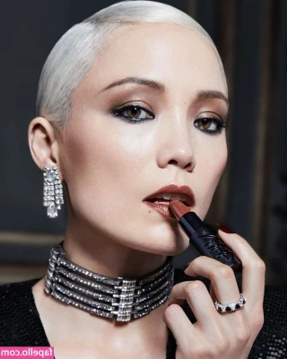 Pom Klementieff [ pom-klementieff ] - Tonight I'm the lady in Red! Good night my 🍑🍑🍑🍑🦋!