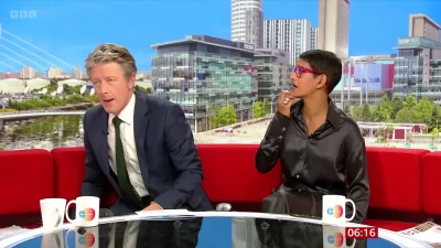 Naga Munchetty [ naga-munchetty ] - Let's honor Volunteer Day😏! I volunteer to squeeze the cream of