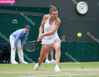 Simona Halep [ simona-halep ] - Workout of the day strong naked triceps scroll through for more ;)