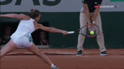 Simona Halep [ simona-halep ] - Now bounce on it
