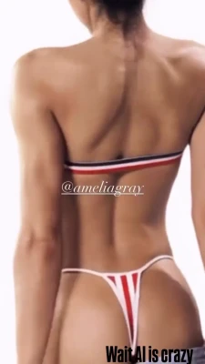 Amelia Gray Hamlin [ amelia-gray-hamlin-1 ] - Want to touch the hiney? 😋