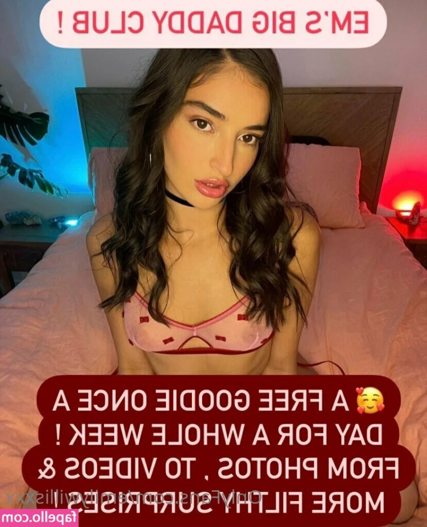 emilywillisxxx - remember to join my live show tomorrow!