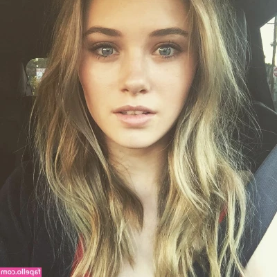 Virginia Gardner [ virginia-gardner ] - I m feeling relexed and sensetive   Do you like the purity of white