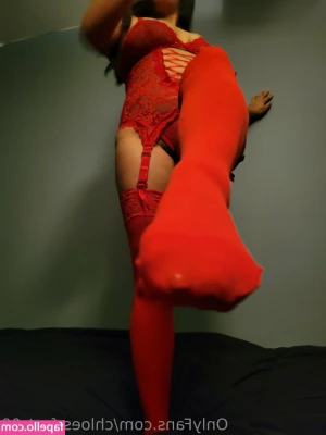 chloes-feet-00 - I love getting cum out of my cock but you should get it out with your