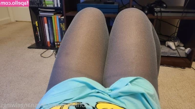 legsnangelwings - It’s raining and I’ll I wanna do is jump around in puddles and