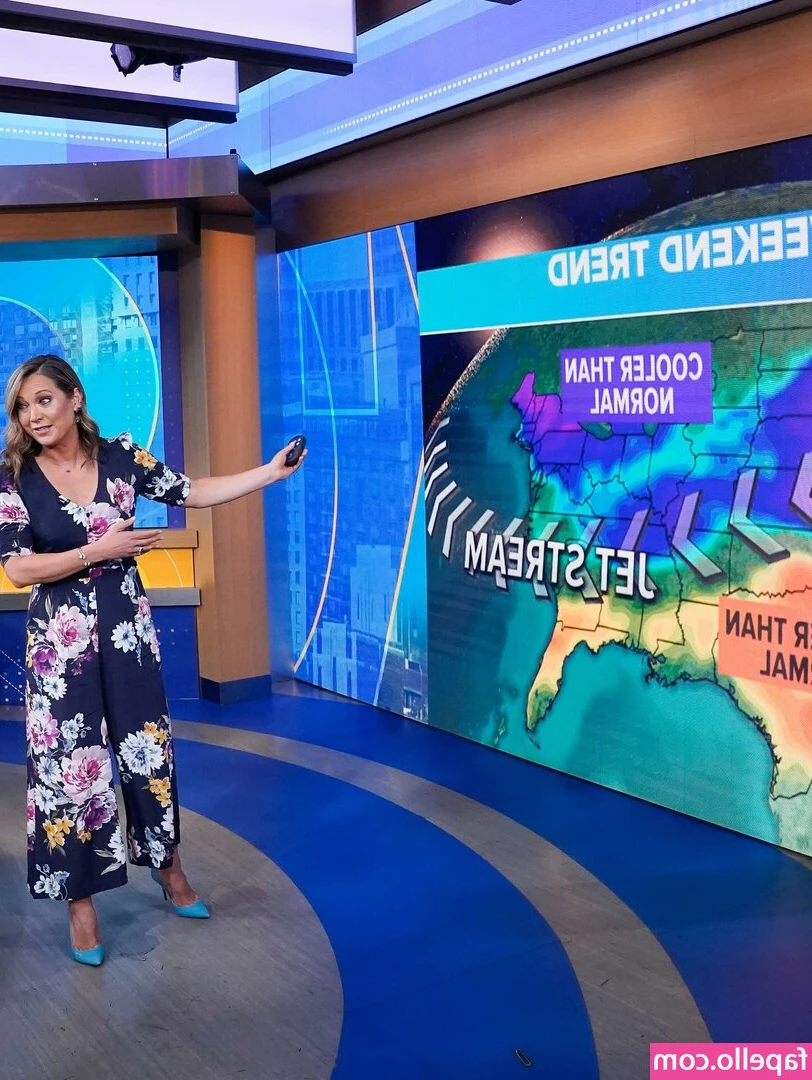 Ginger Zee [ ginger-zee ] - Quick sneak peak at work