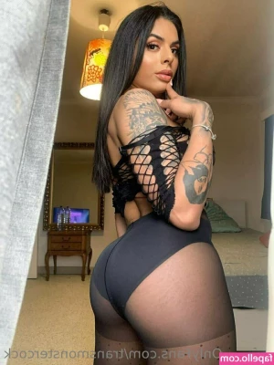 transmonstercock - drop of enjoyment on my cock