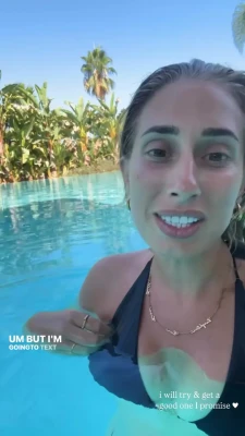 Stacey Solomon [ stacey-solomon-1 ] - One last word before I sit on your face... what is it? 💜😈