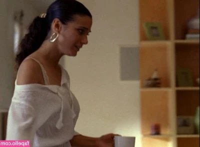 Emmanuelle Chriqui [ emmanuelle-chriqui ] - Something to hand your jacket on and rest your pint on