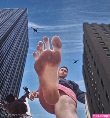 mastersize22 - POV you re under my soles and I don t even know you re there