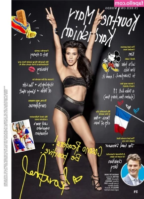 Kourtney Kardashian [ kourtney-kardashian ] - Un clásico   I couldn t dance for him tho  I d die of shyness   Wall