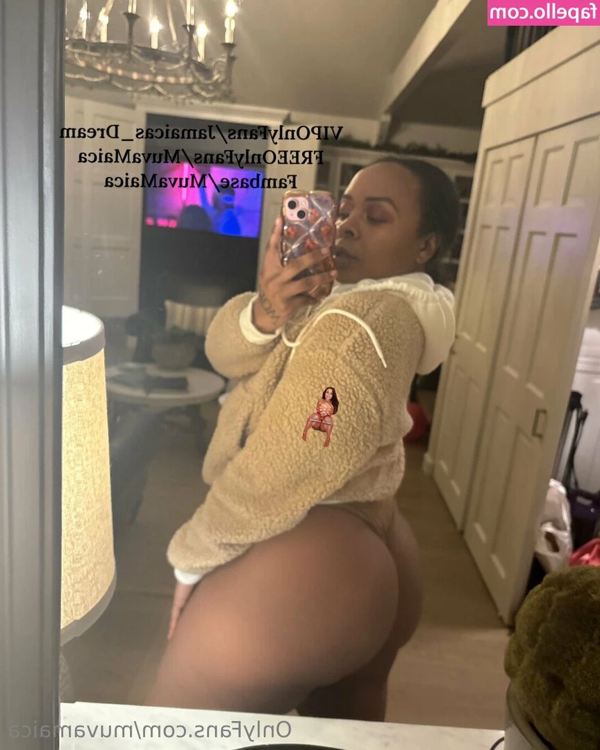 muvamaica - Spitting on that big cock  always makes him rock hard  can I try it