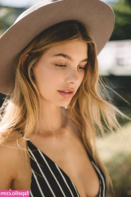 Camila Morrone [ camila-morrone ] - Bent over the counter top in five different types of panties. They