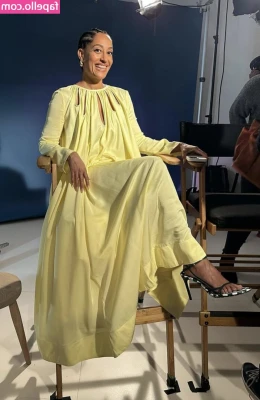 Tracee Ellis Ross [ tracee-ellis-ross ] - oh my GOD y'all! I finally got to shoot with @wolfhudsonisbi and the