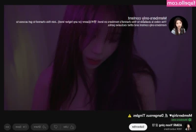 ASMR Yoon Ying [ asmr-yoon-ying ] - Trying to peek out 👀