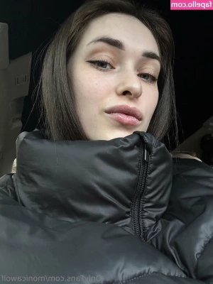 monicawolf - First spread my legs baby and after that you can spread my pussy 😈