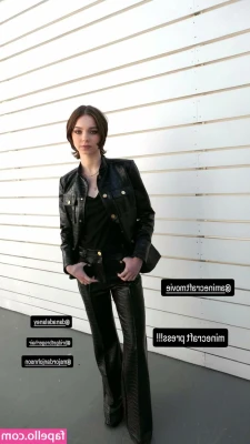 Emma Myers [ emma-myers ] - Behind the scene on every single video of mine. You were asking me